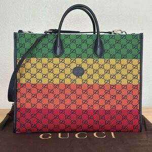 Gucci GG Multicolor Large Tote Bag